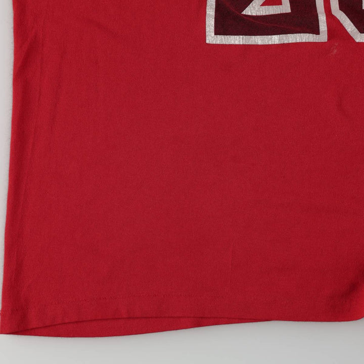 LOGO7 NBA CHICAGO BULLS Sports Print T-Shirt, Men's Size L (Equivalent), Vintage unclear red type Vintage Second Hand