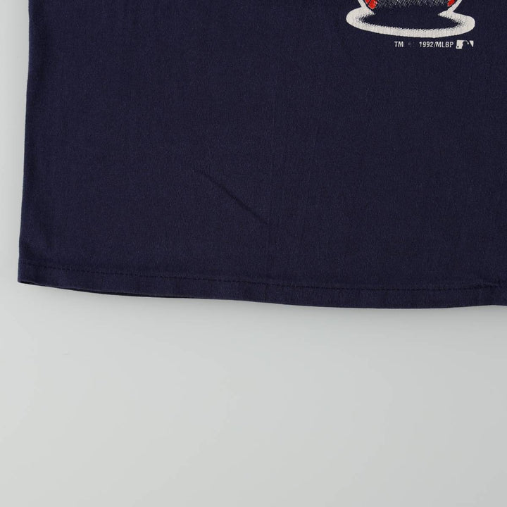 90'S COMPETITOR MLB NEW YORK YANKEES Sports Print T-Shirt, Men's Size L (approx.), Vintage polyester navy blue type Vintage Second Hand