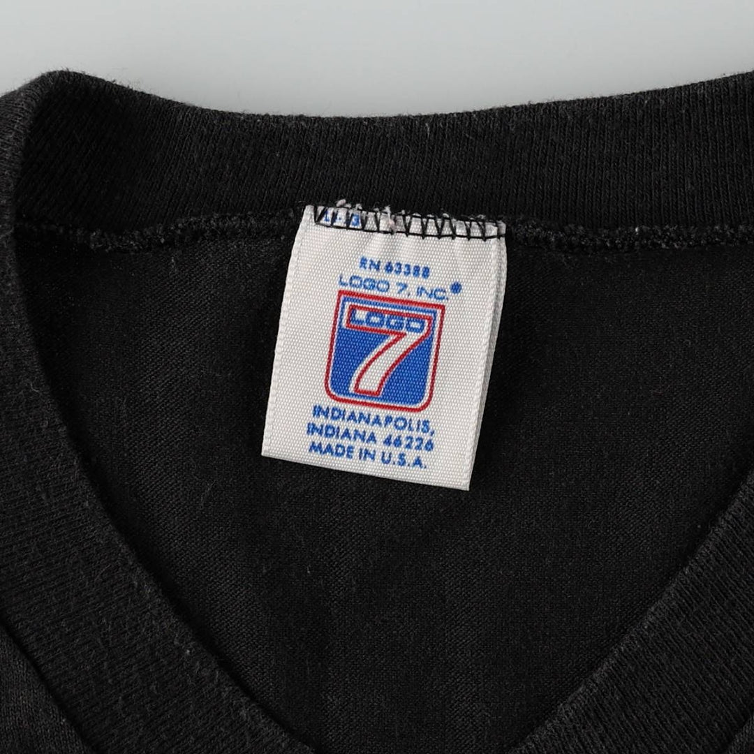 80'S Logo Seven Cincinnati Bengals SUPER BOWL XXIII Football 3/4 Sleeve T-Shirt, Men's Size L (Equivalent), Vintage unclear black type Vintage Second Hand