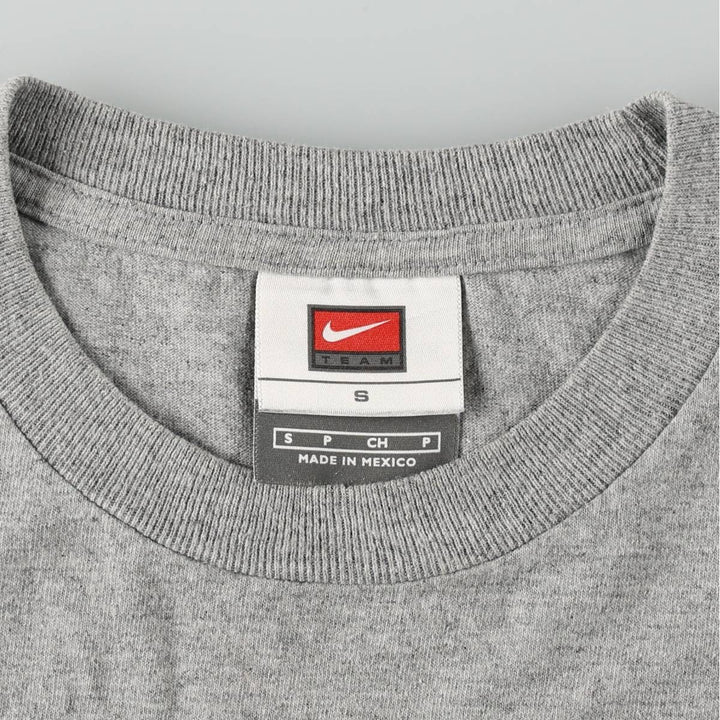 2000'S Nike Team Sports Print T-Shirt, Men's Size S (approx.) cotton gray type Vintage Second Hand