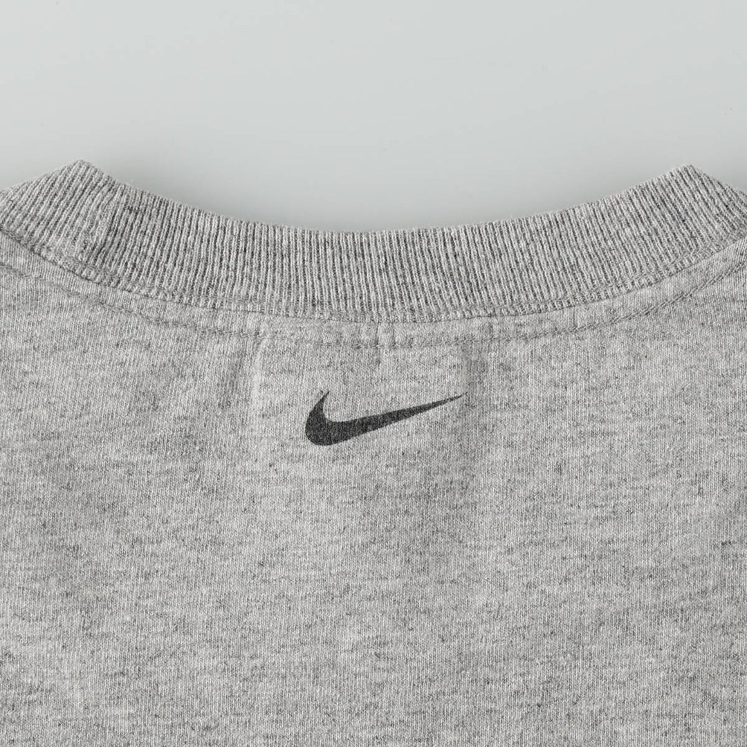 2000'S Nike Team Sports Print T-Shirt, Men's Size S (approx.) cotton gray type Vintage Second Hand