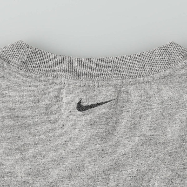 2000'S Nike Team Sports Print T-Shirt, Men's Size S (approx.) cotton gray type Vintage Second Hand