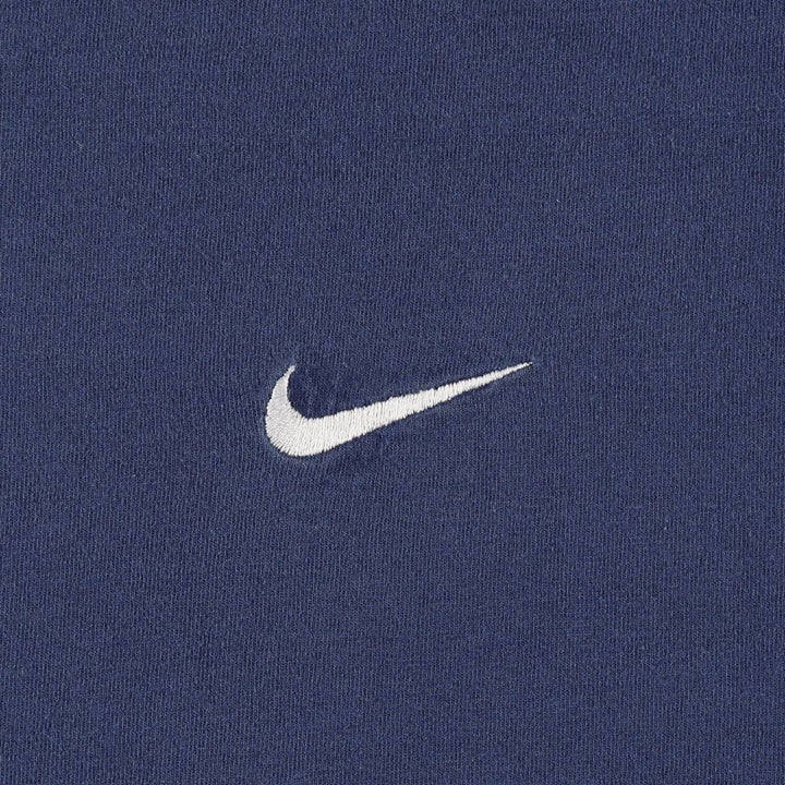 90'S Nike One Point Logo T-shirt Made in USA Men's XL Vintage cotton navy blue type Vintage Second Hand