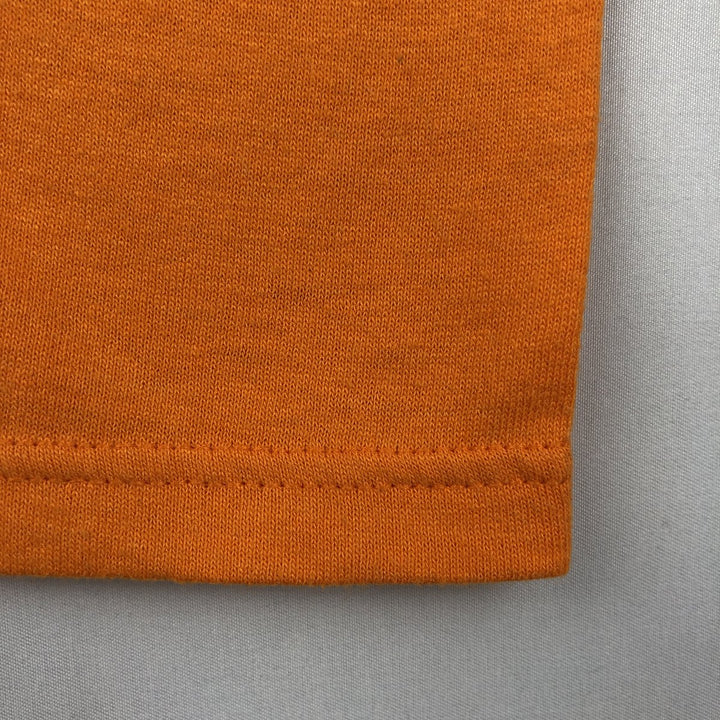 90'S Russell College T-shirt, Made in USA, Men's XL, Vintage cotton orange type Vintage Second Hand