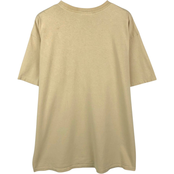 Nike NIKE TEAM College T-shirt, Men's L size cotton unbleached Vintage Second Hand