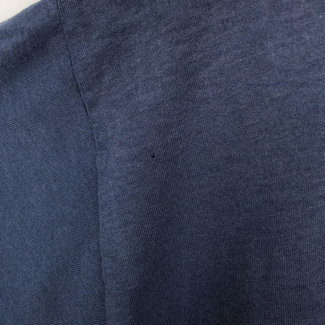College Lame College T-shirt, Made in USA, Men's Size L cotton navy blue type Vintage Second Hand
