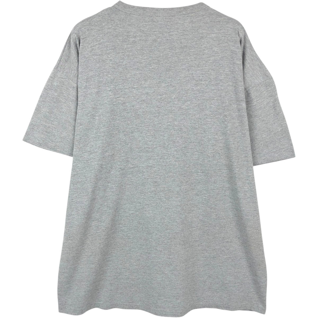 90'S Russell College T-shirt, Made in USA, Men's XL, Vintage cotton gray type Vintage Second Hand