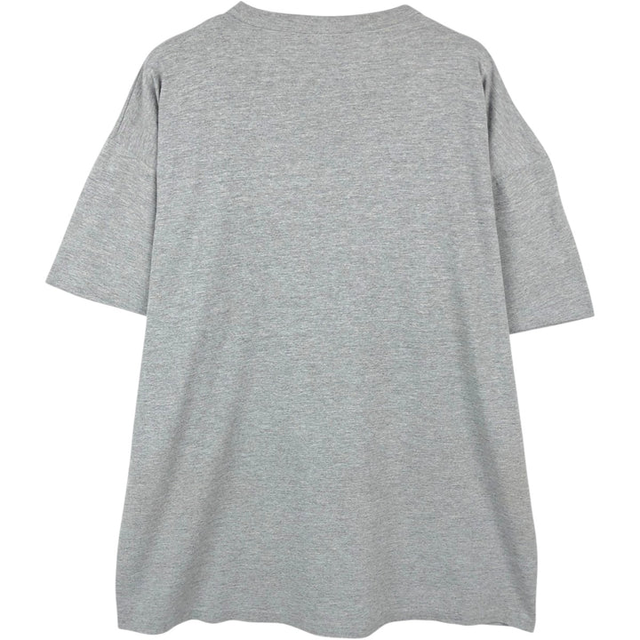 90'S Russell College T-shirt, Made in USA, Men's XL, Vintage cotton gray type Vintage Second Hand