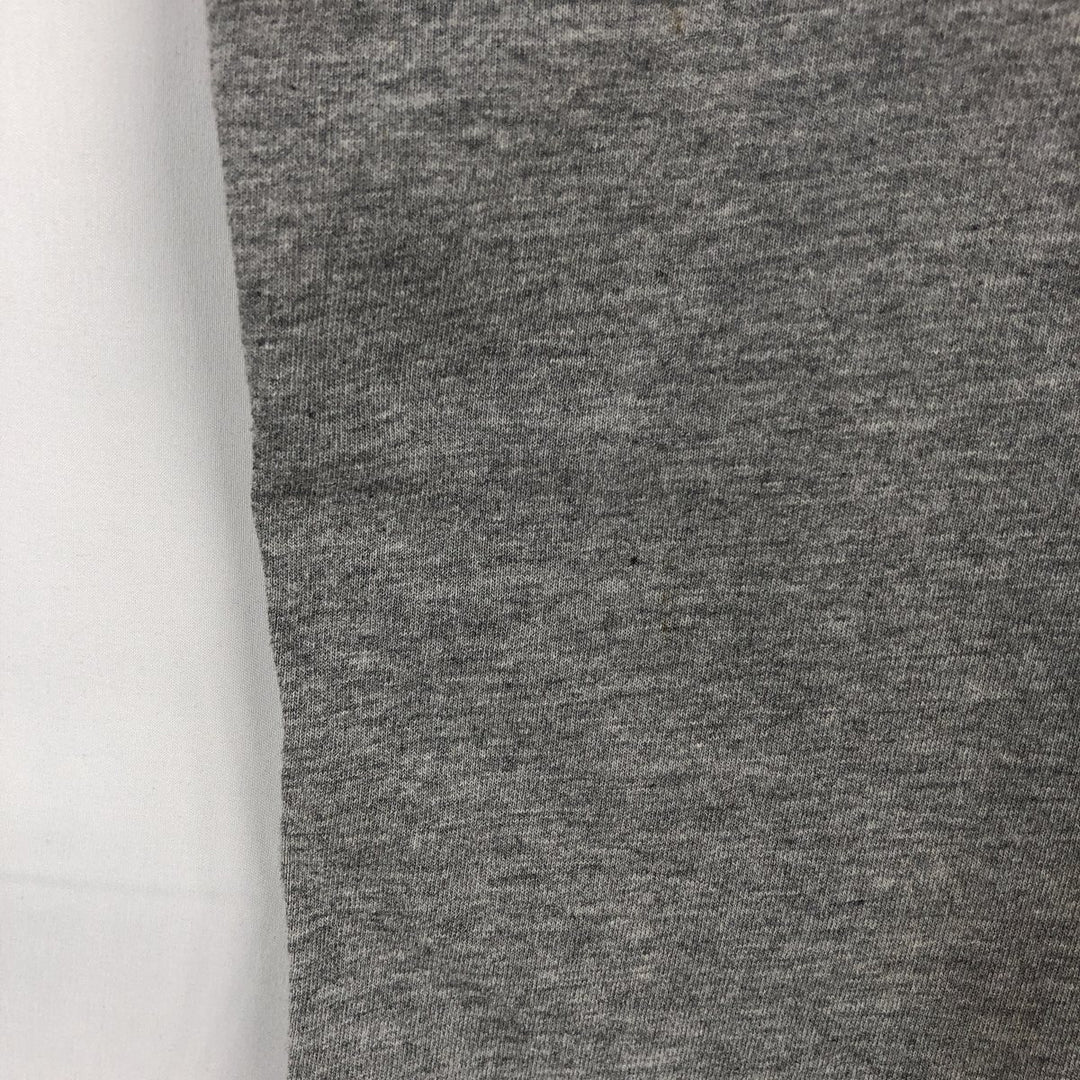 90'S Russell College T-shirt, Made in USA, Men's XL, Vintage cotton gray type Vintage Second Hand