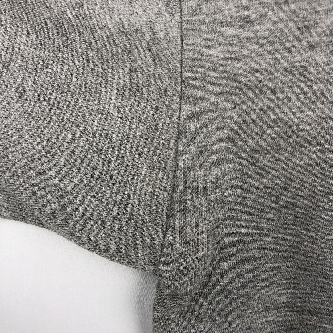 90'S Russell College T-shirt, Made in USA, Men's XL, Vintage cotton gray type Vintage Second Hand