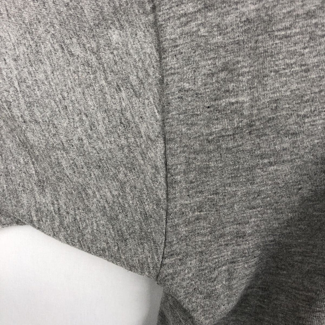 90'S Russell College T-shirt, Made in USA, Men's XL, Vintage cotton gray type Vintage Second Hand