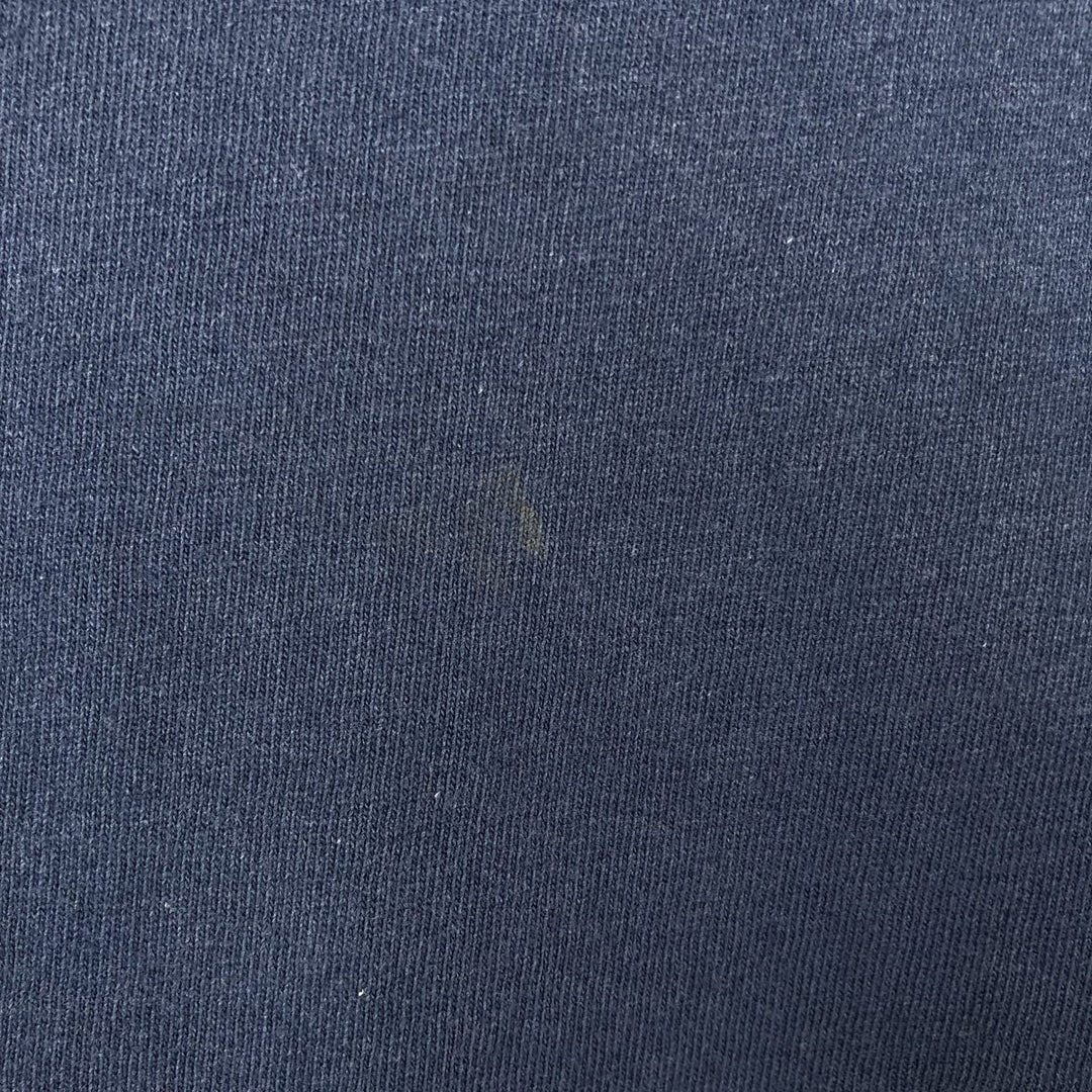 90'S Hanes Champknit College T-shirt, Made in USA, Men's Size L (approx.), Vintage cotton navy blue type Vintage Second Hand