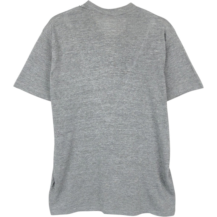 College T-shirt, Men's XL size unclear Charcoal Vintage Second Hand