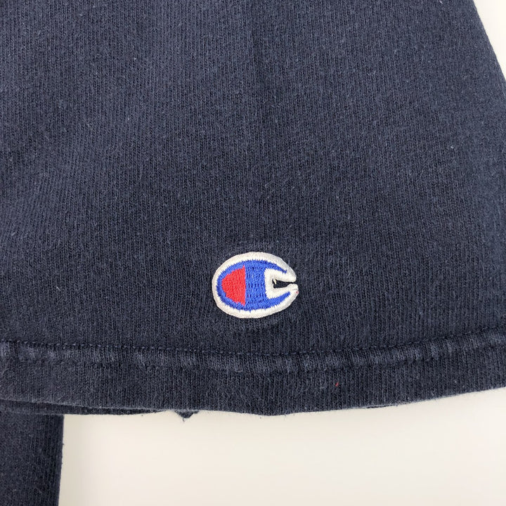 Champion Authentic Athletic Apparel College T-shirt, Men's XL cotton navy blue type Vintage Second Hand