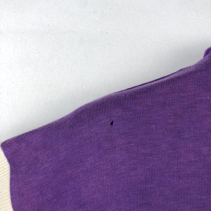 70'S ARTEX College T-shirt, Men's Size M (approx.), Vintage cotton purple type Vintage Second Hand