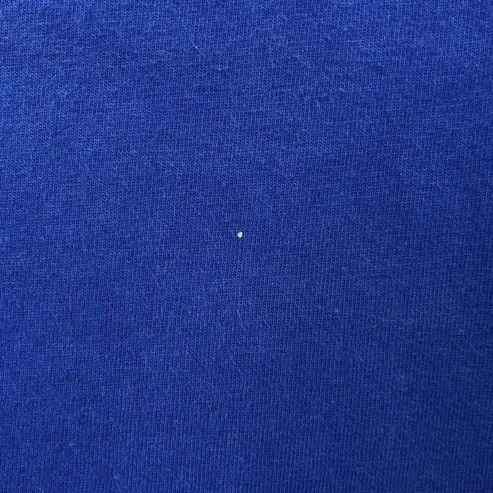 90'S Russell College T-shirt, Made in USA, Men's XL, Vintage cotton blue type Vintage Second Hand