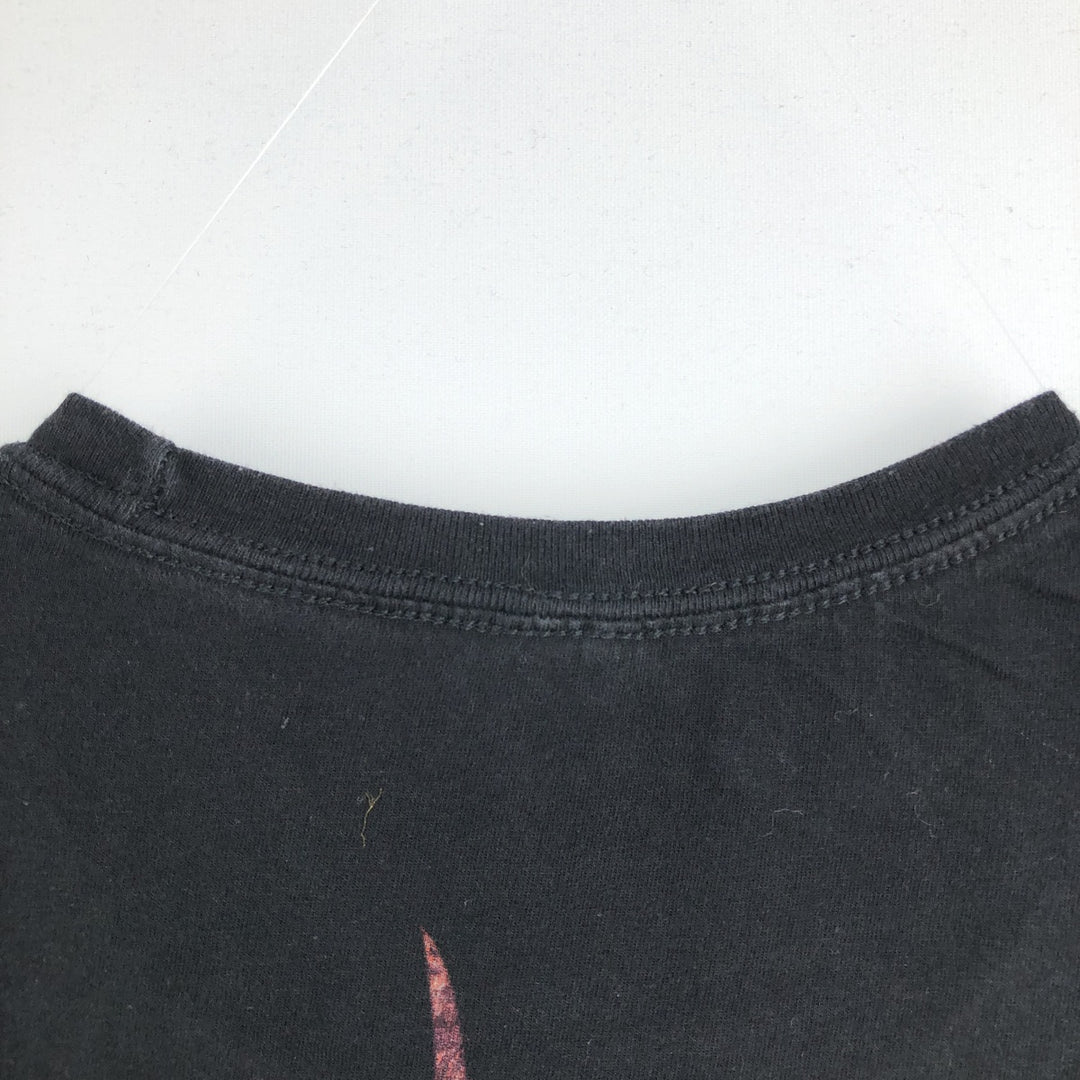 SLIPKNOT Slipknot Band T-shirt Band T Men's XL size unclear black type Vintage Second Hand