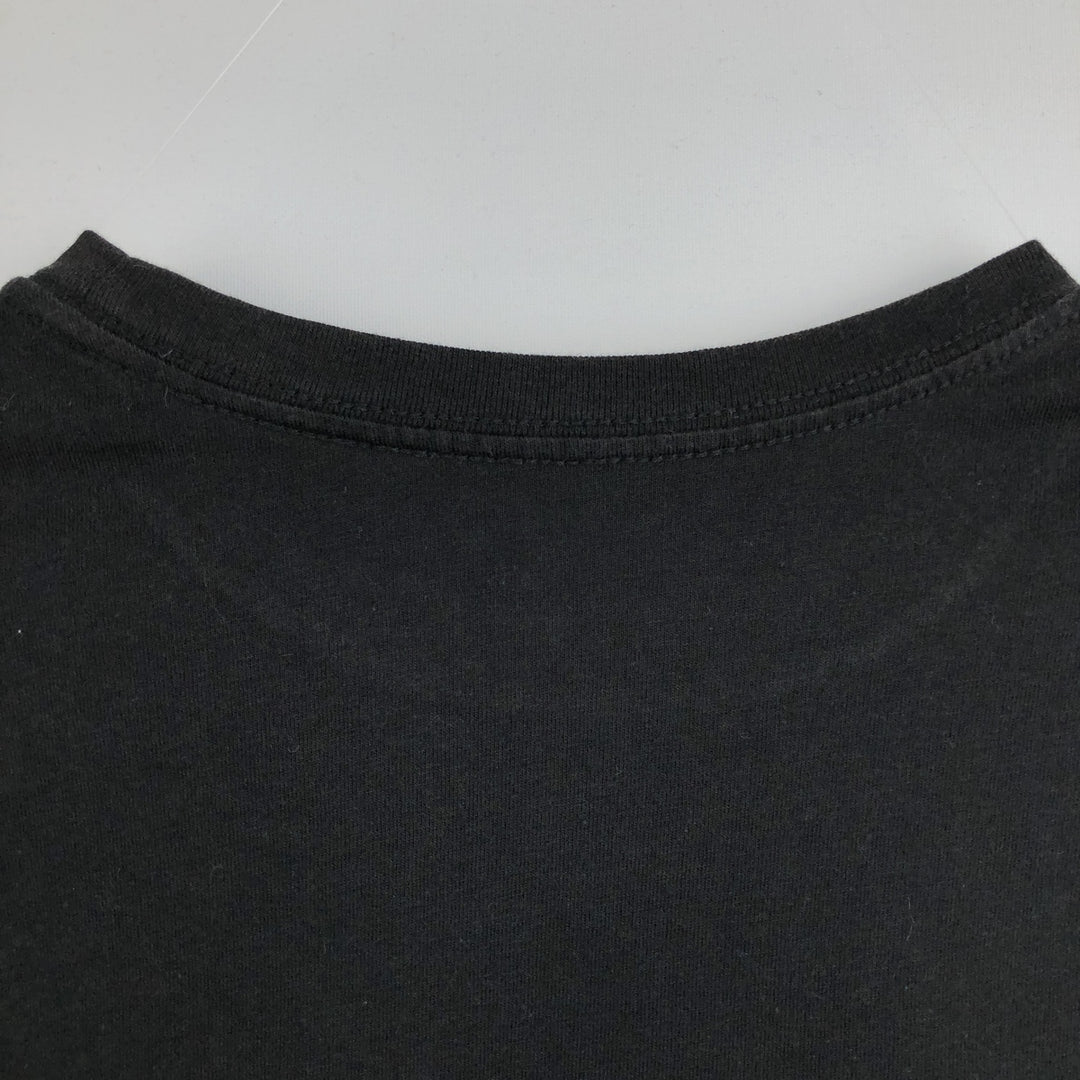 GUNS N' ROSES Guns N' Roses Band T-shirt Band Tee Men's M size cotton black type Vintage Second Hand