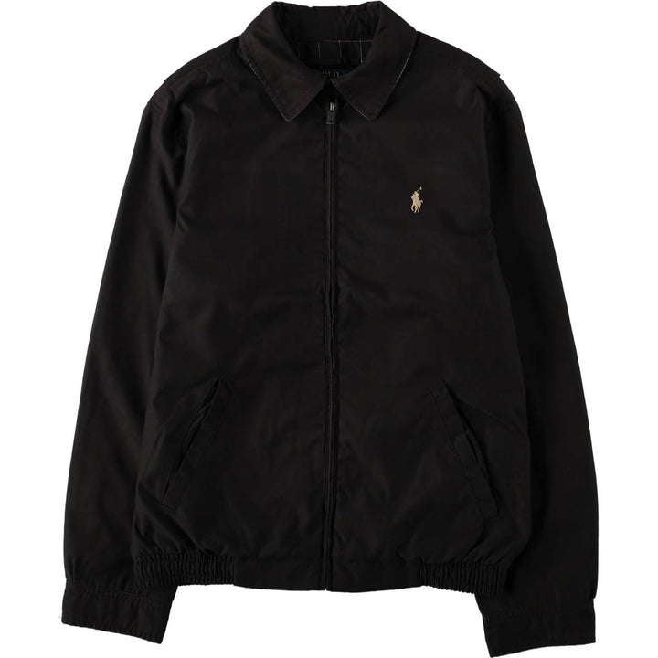 Ralph Lauren POLO by Ralph Lauren Swing Top Sports Jacket Men's S polyester black type Vintage Second Hand