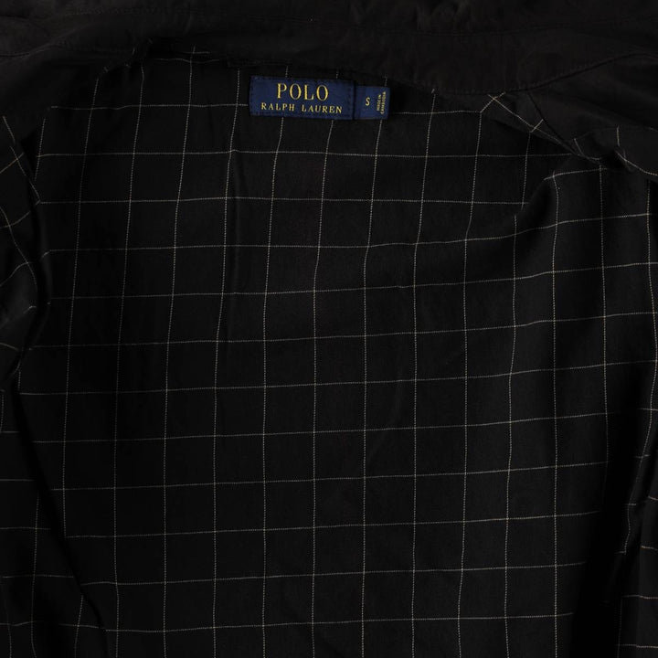 Ralph Lauren POLO by Ralph Lauren Swing Top Sports Jacket Men's S polyester black type Vintage Second Hand
