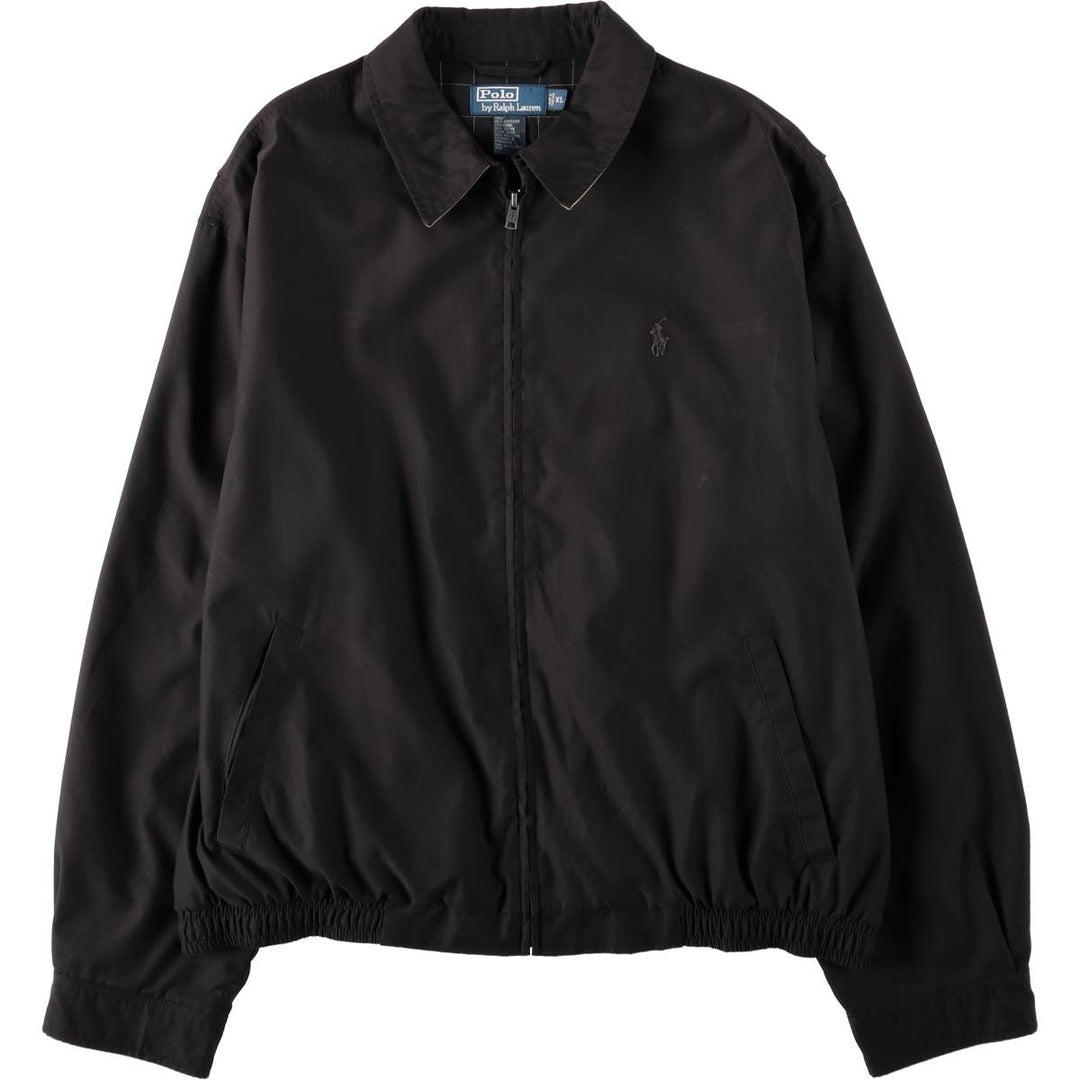 Ralph Lauren POLO by Ralph Lauren Swing Top Sports Jacket Men's XL polyester black type Vintage Second Hand