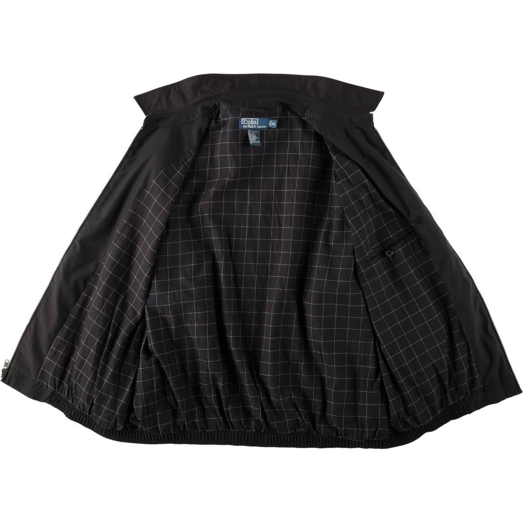 Ralph Lauren POLO by Ralph Lauren Swing Top Sports Jacket Men's XL polyester black type Vintage Second Hand