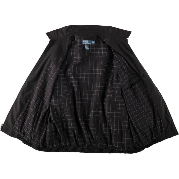 Ralph Lauren POLO by Ralph Lauren Swing Top Sports Jacket Men's XL polyester black type Vintage Second Hand