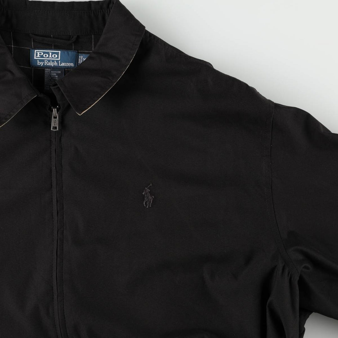 Ralph Lauren POLO by Ralph Lauren Swing Top Sports Jacket Men's XL polyester black type Vintage Second Hand