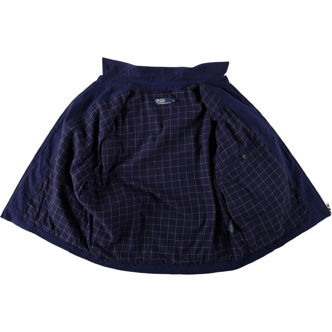 Ralph Lauren POLO by Ralph Lauren Swing Top Sports Jacket Men's M polyester navy blue type Vintage Second Hand