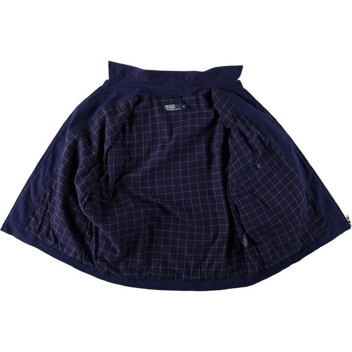 Ralph Lauren POLO by Ralph Lauren Swing Top Sports Jacket Men's M polyester navy blue type Vintage Second Hand