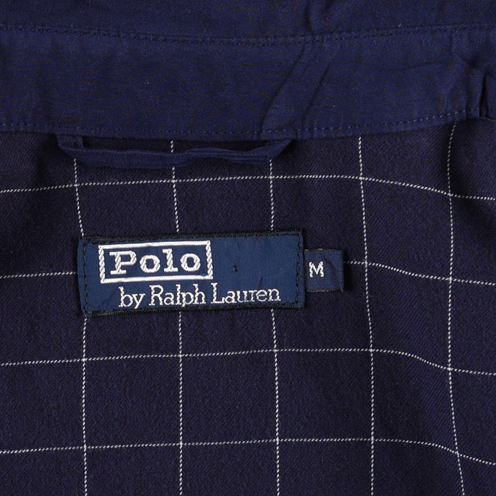 Ralph Lauren POLO by Ralph Lauren Swing Top Sports Jacket Men's M polyester navy blue type Vintage Second Hand