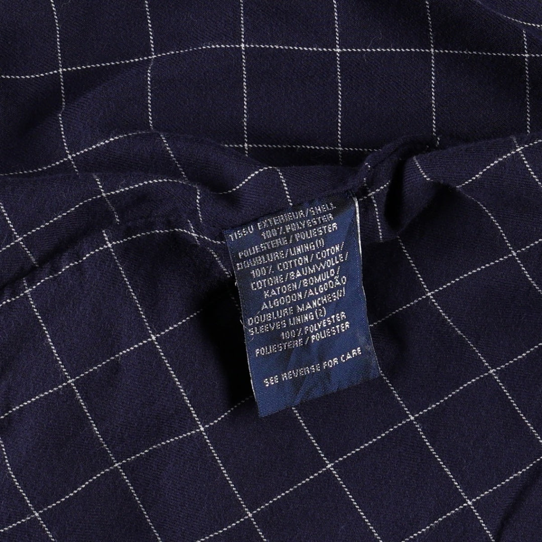 Ralph Lauren POLO by Ralph Lauren Swing Top Sports Jacket Men's M polyester navy blue type Vintage Second Hand