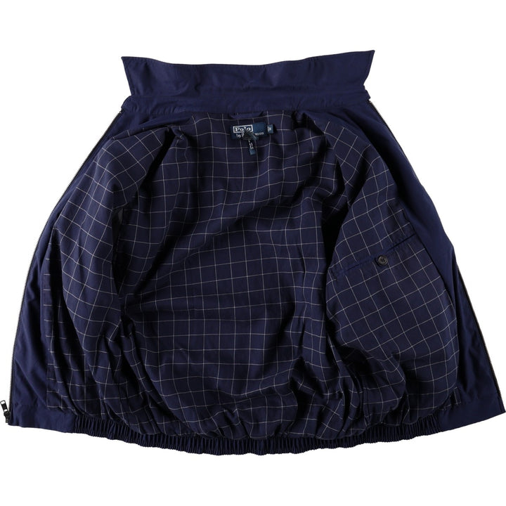 Ralph Lauren POLO by Ralph Lauren Swing Top Sports Jacket Men's S polyester navy blue type Vintage Second Hand