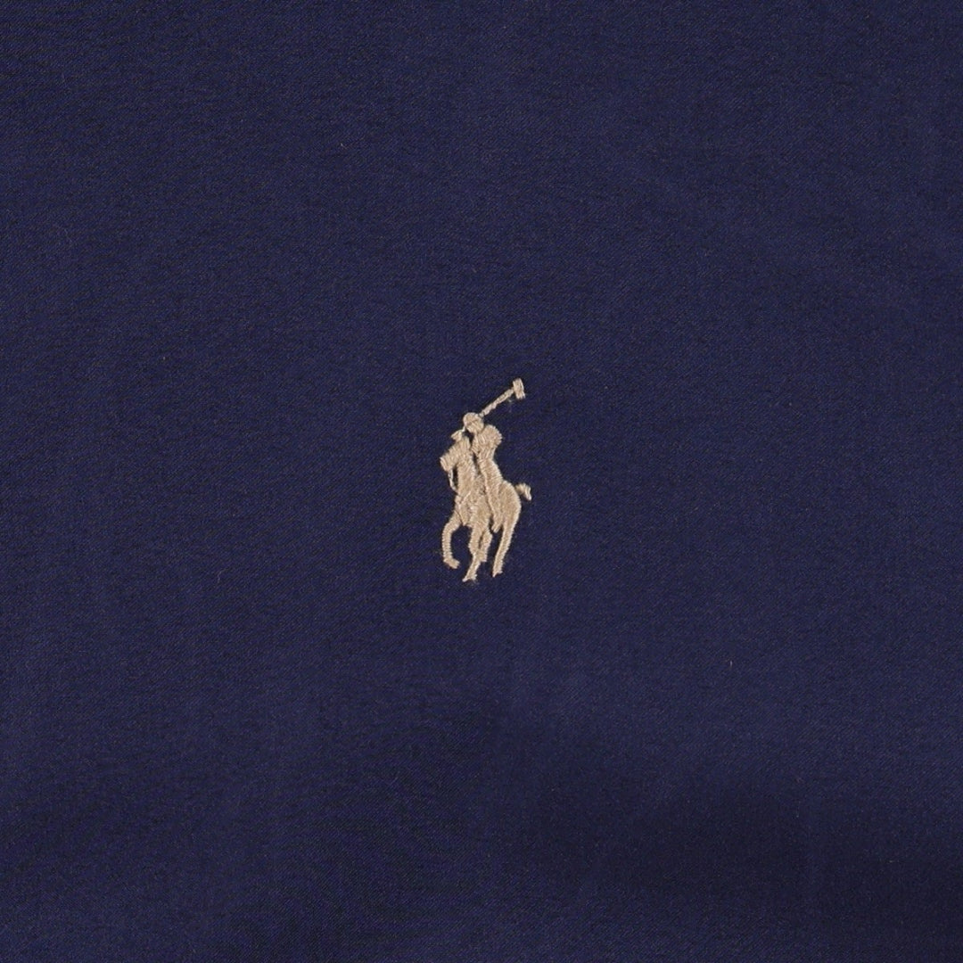 Ralph Lauren POLO by Ralph Lauren Swing Top Sports Jacket Men's S polyester navy blue type Vintage Second Hand