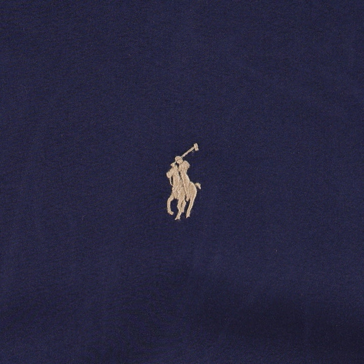 Ralph Lauren POLO by Ralph Lauren Swing Top Sports Jacket Men's S polyester navy blue type Vintage Second Hand