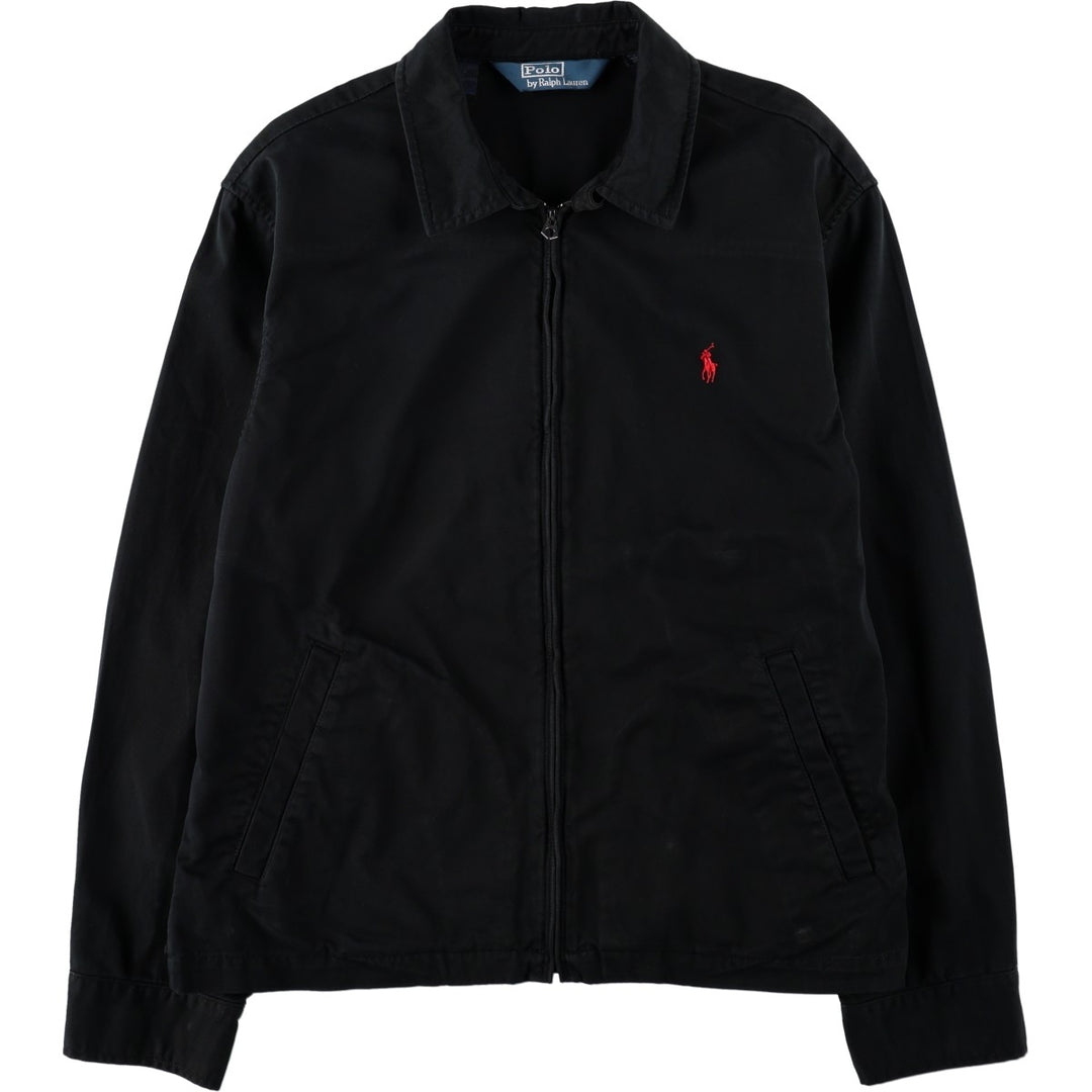 Ralph Lauren POLO by Ralph Lauren Swing Top Sports Jacket Men's XL cotton black type Vintage Second Hand