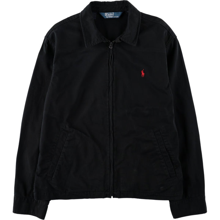 Ralph Lauren POLO by Ralph Lauren Swing Top Sports Jacket Men's XL cotton black type Vintage Second Hand
