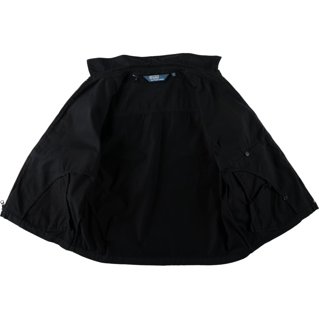 Ralph Lauren POLO by Ralph Lauren Swing Top Sports Jacket Men's XL cotton black type Vintage Second Hand