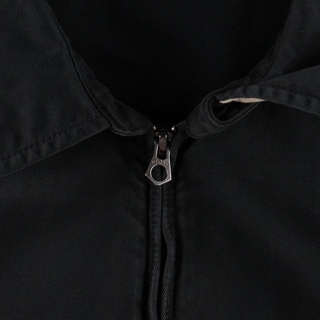 Ralph Lauren POLO by Ralph Lauren Swing Top Sports Jacket Men's XL cotton black type Vintage Second Hand