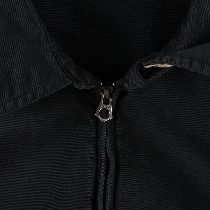 Ralph Lauren POLO by Ralph Lauren Swing Top Sports Jacket Men's XL cotton black type Vintage Second Hand