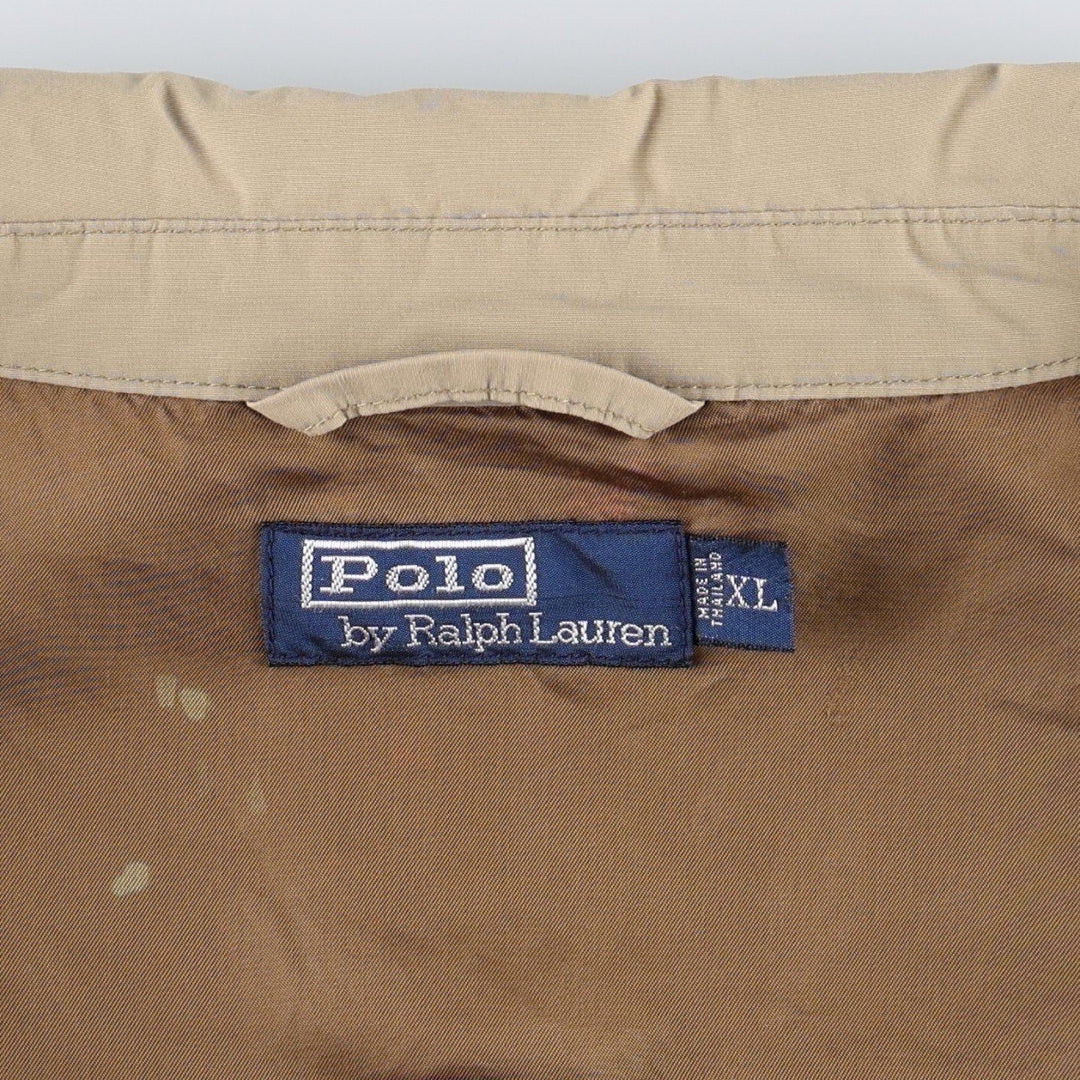Ralph Lauren POLO by Ralph Lauren Swing Top Sports Jacket Men's XL cotton Beige type Vintage Second Hand