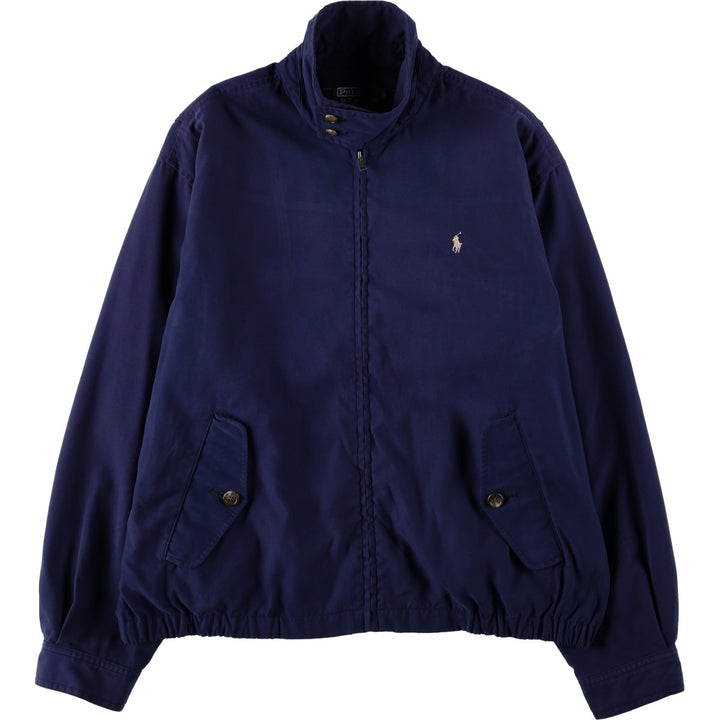 Ralph Lauren POLO by Ralph Lauren Swing Top Sports Jacket Men's L size polyester navy blue type Vintage Second Hand