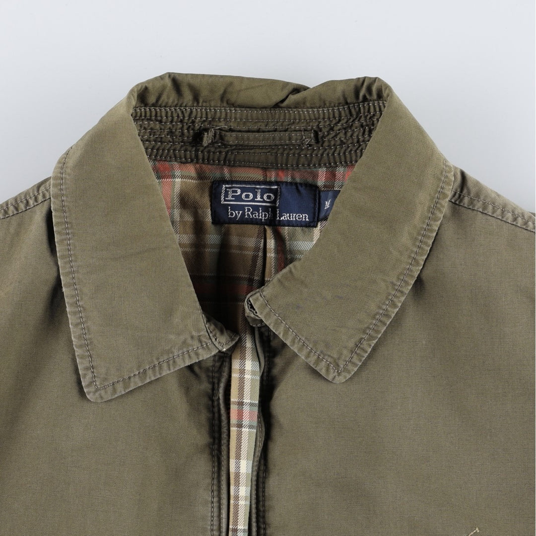 Ralph Lauren POLO by Ralph Lauren Swing Top Sports Jacket Men's M cotton Khaki type Vintage Second Hand