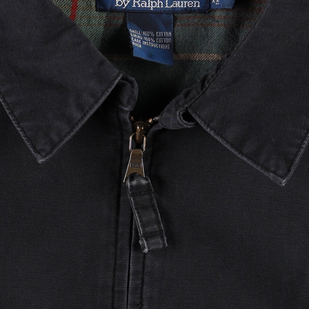 Ralph Lauren POLO by Ralph Lauren Swing Top Sports Jacket Men's XL cotton black type Vintage Second Hand