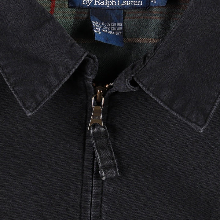 Ralph Lauren POLO by Ralph Lauren Swing Top Sports Jacket Men's XL cotton black type Vintage Second Hand