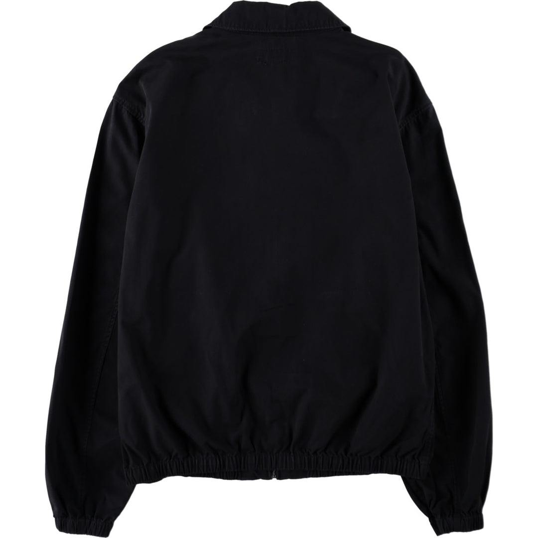 Ralph Lauren POLO RALPH LAUREN Swing Top Sports Jacket Men's L size cotton black type Vintage Second Hand