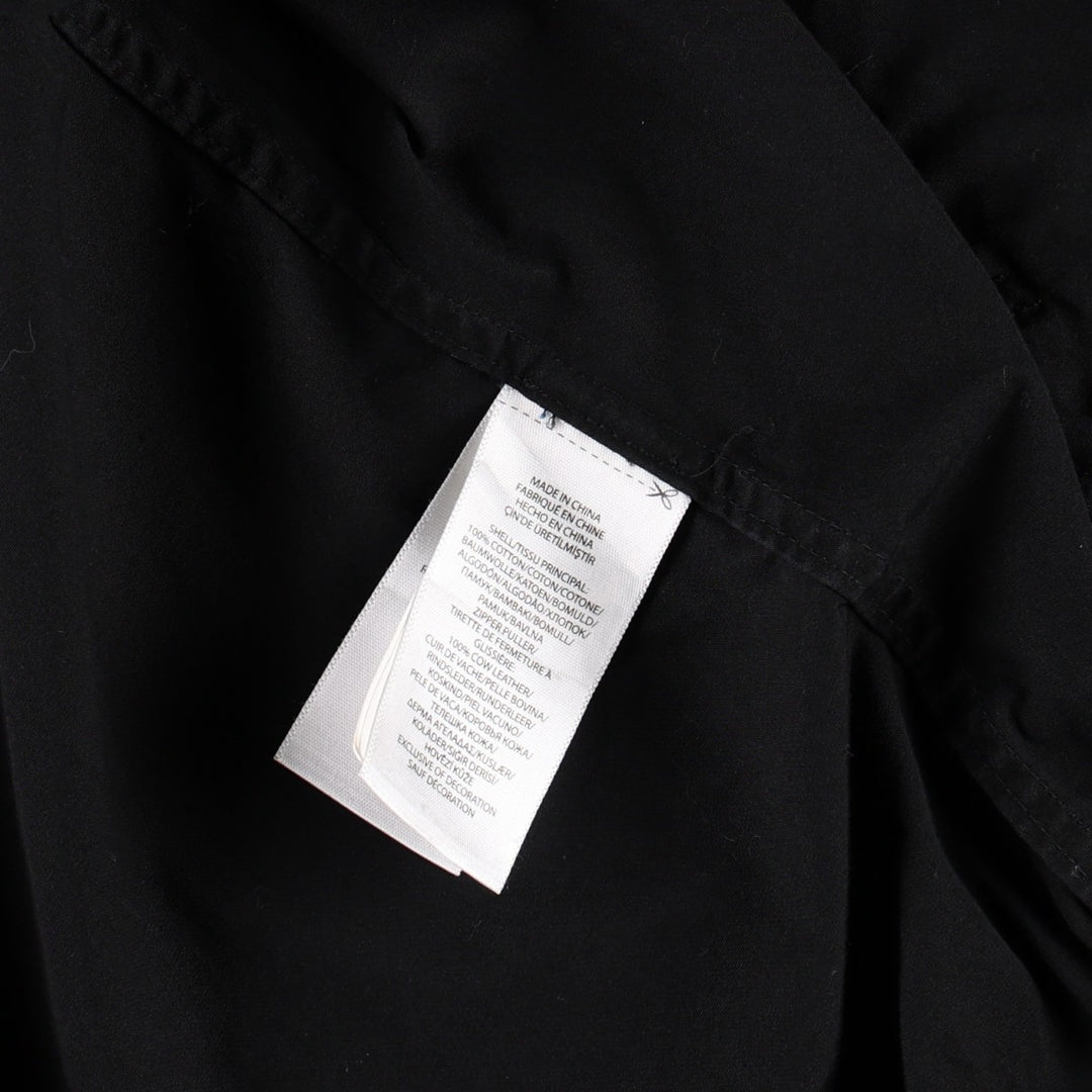 Ralph Lauren POLO RALPH LAUREN Swing Top Sports Jacket Men's L size cotton black type Vintage Second Hand