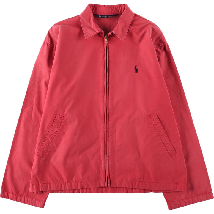 Ralph Lauren Swing Top Sport Jacket, Men's Size S (approx.) cotton red type Vintage Second Hand