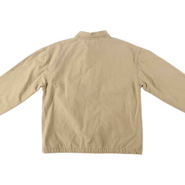 Ralph Lauren POLO by Ralph Lauren Swing Top Sports Jacket, Made in Canada, Men's Size Medium cotton Beige type Vintage Second Hand
