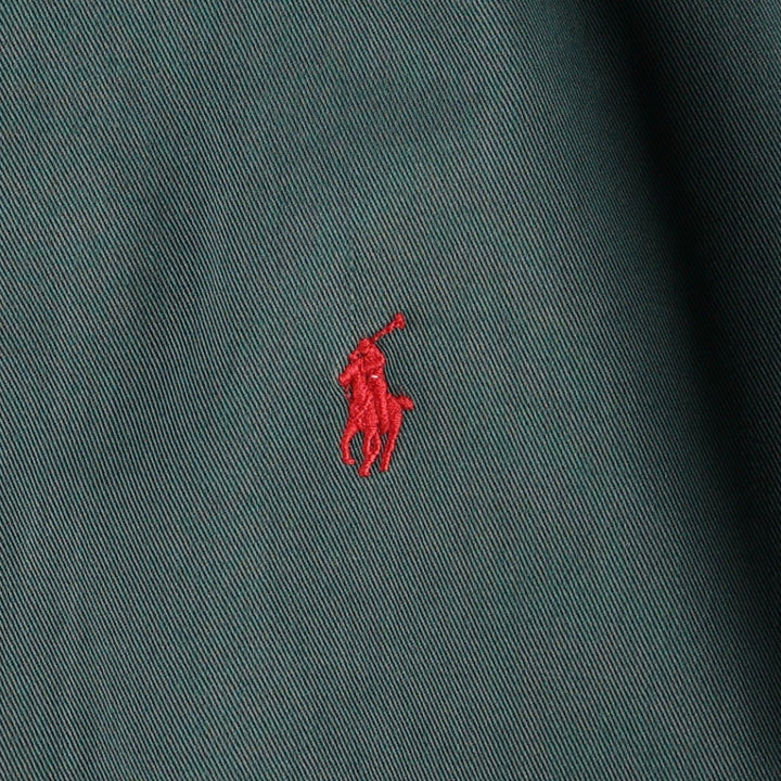 Ralph Lauren POLO by Ralph Lauren Swing Top Sports Jacket Men's XXL cotton Green type dark green Vintage Second Hand